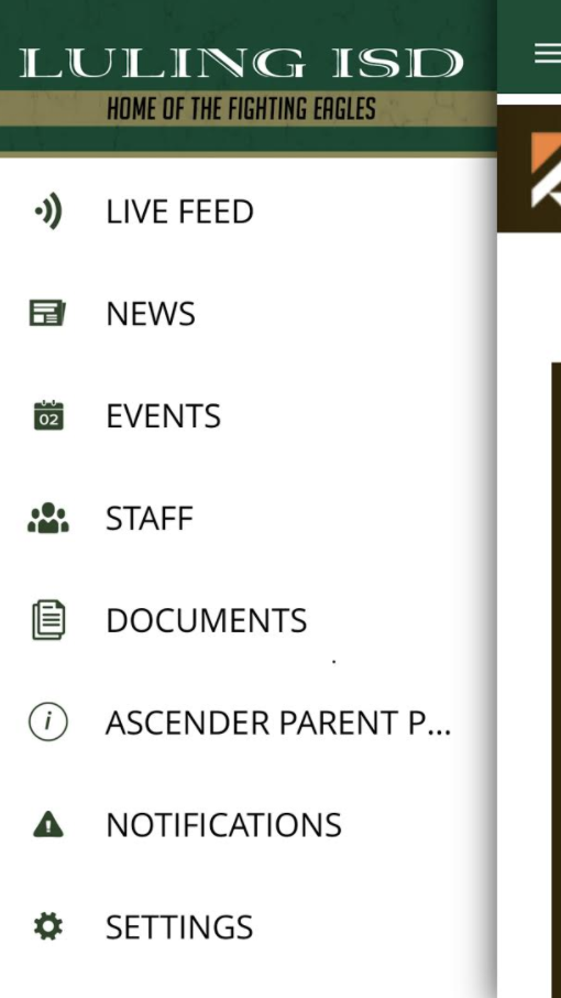 The Ascender Parent Portal is now on our App!