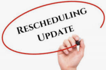 reschedule