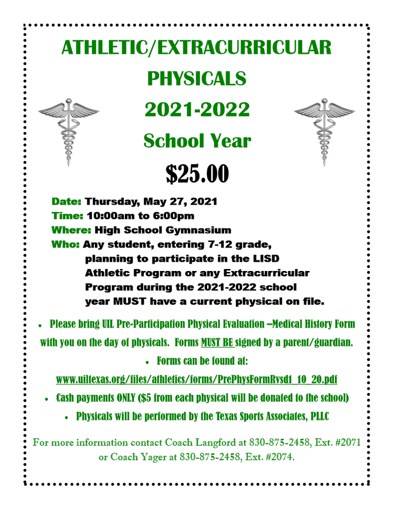 Physicals