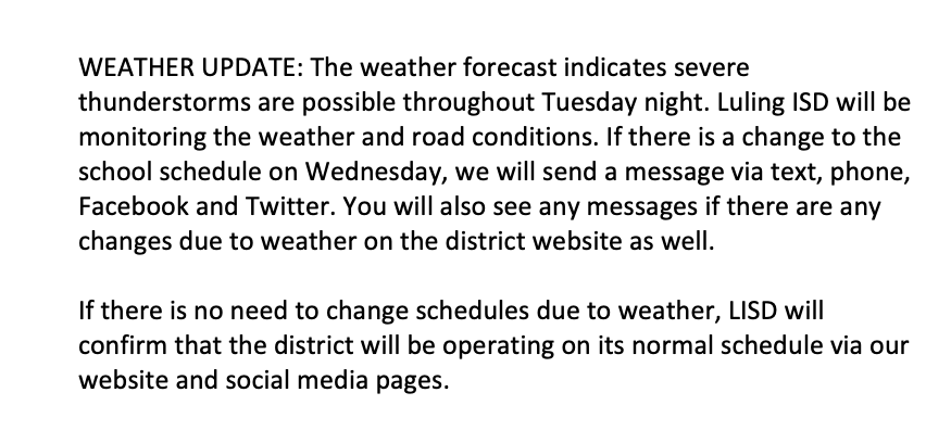 weather