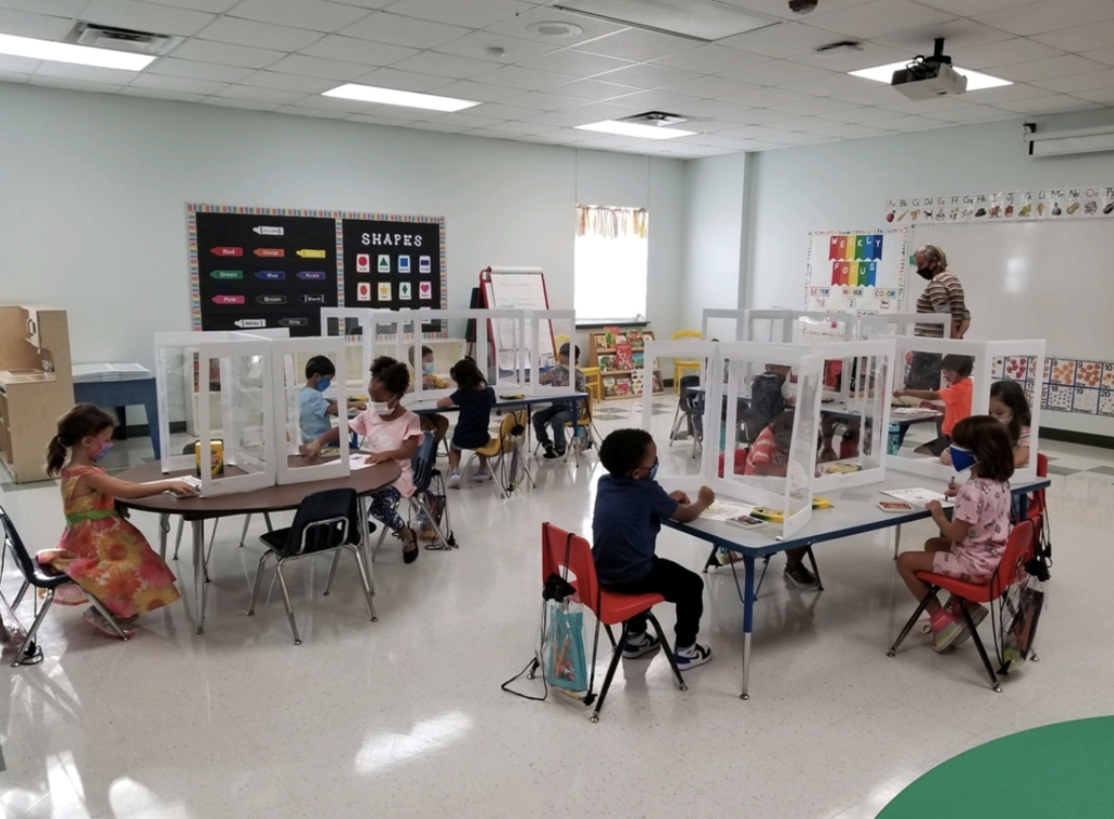 Students in class